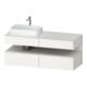 Duravit Waschtischunterschrank Qatego 140x55x60cm, w m, Konsolenpl., Beck. li-1