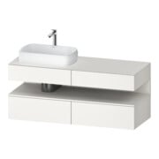 Duravit Waschtischunterschrank Qatego 140x55x60cm, w m, Konsolenpl., Beck. li