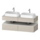 Duravit Waschtischunterschrank Qatego 140x55x60cm, w m/ta m, Pl, B bs, B-1