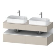 Duravit Waschtischunterschrank Qatego 140x55x60cm, w m/ta m, Pl, B bs, B
