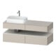 Duravit Waschtischunterschrank Qatego 140x55x60cm, w m/ta m, Pl, B l, Nischenb-1