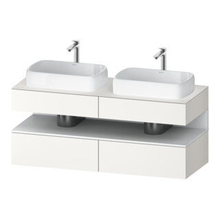 Duravit Waschtischunterschrank Qatego 140x55x60cm, w m/we m, Pl, B bs, B
