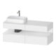 Duravit Waschtischunterschrank Qatego 140x55x60cm, w ma, Konsolenpl., Beck. li-1