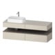 Duravit Waschtischunterschrank Qatego 160x55x60cm, ba m/ta m, Pl, B l, B-1