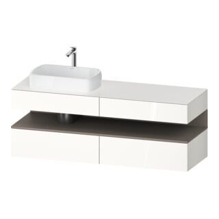 Duravit Waschtischunterschrank Qatego 160x55x60cm, ba m/we g, Pl, B l, B