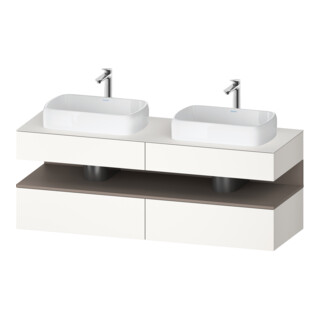 Duravit Waschtischunterschrank Qatego 160x55x60cm, ba m/we m, Pl, B bs, B
