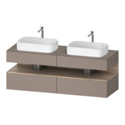 Duravit Waschtischunterschrank Qatego 160x55x60cm, E Ma/Ba m, Pl, B bs, B