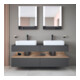 Duravit Waschtischunterschrank Qatego 160x55x60cm, E Ma/Gra m, Pl, B bs, B-2