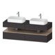 Duravit Waschtischunterschrank Qatego 160x55x60cm, E Ma/Gra m, Pl, B bs, B-1