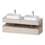 Duravit Waschtischunterschrank Qatego 160x55x60cm, E Ma/t m, Pl, B bs, B