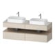 Duravit Waschtischunterschrank Qatego 160x55x60cm, E Ma/t m, Pl, Beck. beids.-1