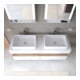 Duravit Waschtischunterschrank Qatego 160x55x60cm, E Ma/w m, Pl, B bs, B