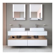Duravit Waschtischunterschrank Qatego 160x55x60cm, E Ma/w m, Pl, B bs, B-4
