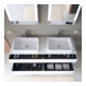 Duravit Waschtischunterschrank Qatego 160x55x60cm, E Ma/w m, Pl, B bs, B-5