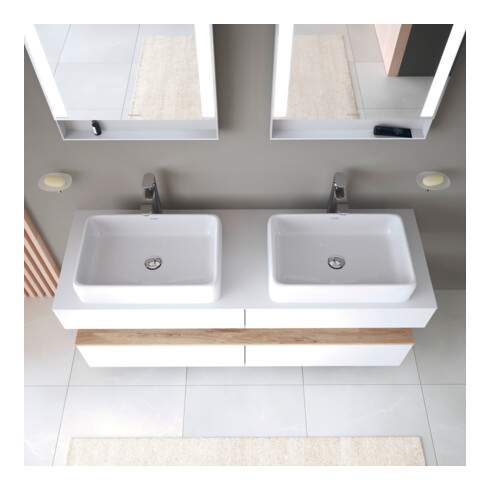 Duravit Waschtischunterschrank Qatego 160x55x60cm, E Ma/w m, Pl, B bs, B
