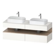 Duravit Waschtischunterschrank Qatego 160x55x60cm, E Ma/w m, Pl, Beck. beids.