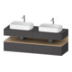 Duravit Waschtischunterschrank Qatego 160x55x60cm, E na/gra m, Pl, B bs, B