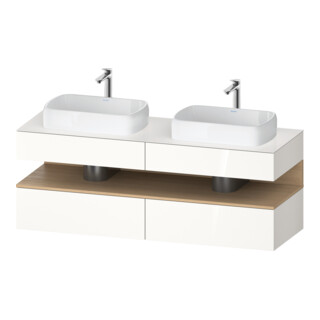 Duravit Waschtischunterschrank Qatego 160x55x60cm, E na/we g, Pl, B bs, B