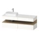 Duravit Waschtischunterschrank Qatego 160x55x60cm, E na/we g, Pl, B l, B-1
