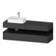Duravit Waschtischunterschrank Qatego 160x55x60cm, E sw/gra m, Pl, B l, B-1