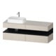 Duravit Waschtischunterschrank Qatego 160x55x60cm, E sw/tau m, Pl, B l, B-1