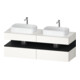 Duravit Waschtischunterschrank Qatego 160x55x60cm, E sw/we m, Pl, B bs, B-1