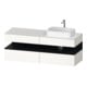Duravit Waschtischunterschrank Qatego 160x55x60cm, E sw/we m, Pl, B r, B-1
