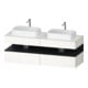 Duravit Waschtischunterschrank Qatego 160x55x60cm, E sw/we m, Pl, Beck. beids.-1
