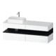 Duravit Waschtischunterschrank Qatego 160x55x60cm, E sw/we m, Pl, Beck. li-1