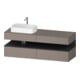 Duravit Waschtischunterschrank Qatego 160x55x60cm, gra m/ba m, Pl, B l, B-1