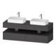 Duravit Waschtischunterschrank Qatego 160x55x60cm, gra m/Gr m, Pl, B bs, B-1