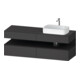 Duravit Waschtischunterschrank Qatego 160x55x60cm, gra m/Gr m, Pl, B r, B-1