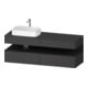 Duravit Waschtischunterschrank Qatego 160x55x60cm, gra m/Gr m, Pl, Beck. li-1