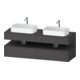 Duravit Waschtischunterschrank Qatego 160x55x60cm, gra m, Pl, B bs, Nischenb-1
