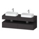 Duravit Waschtischunterschrank Qatego 160x55x60cm, gra m, Pl, B bs, Nischenb-1