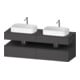 Duravit Waschtischunterschrank Qatego 160x55x60cm, gra m, Pl, Beck. beids.-1