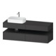 Duravit Waschtischunterschrank Qatego 160x55x60cm, gra m, Pl, Beck. li-1
