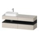 Duravit Waschtischunterschrank Qatego 160x55x60cm, gra m/ta m, Pl, B l, B-1