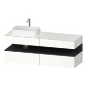 Duravit Waschtischunterschrank Qatego 160x55x60cm, gra m/we g, Pl, B l, B