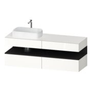 Duravit Waschtischunterschrank Qatego 160x55x60cm, gra m/we g, Pl, Beck. li