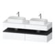 Duravit Waschtischunterschrank Qatego 160x55x60cm, gra m/we m, Pl, B bs, B-1