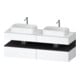 Duravit Waschtischunterschrank Qatego 160x55x60cm, gra m/we m, Pl, B bs, B-1