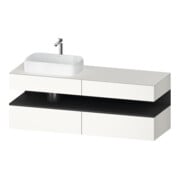 Duravit Waschtischunterschrank Qatego 160x55x60cm, gra m/we m, Pl, B l, B