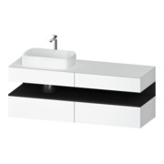 Duravit Waschtischunterschrank Qatego 160x55x60cm, gra m/we m, Pl, B l, B