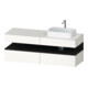 Duravit Waschtischunterschrank Qatego 160x55x60cm, gra m/we m, Pl, Beck. re