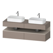 Duravit Waschtischunterschrank Qatego 160x55x60cm, T m/ba m, Pl, B bs, B