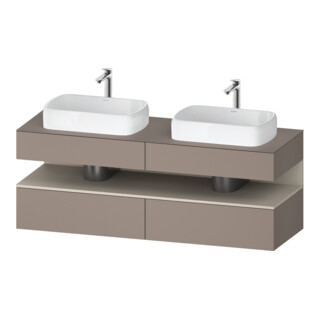 Duravit Waschtischunterschrank Qatego 160x55x60cm, T m/ba m, Pl, B bs, B
