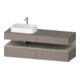Duravit Waschtischunterschrank Qatego 160x55x60cm, T m/ba m, Pl, Beck. li-1