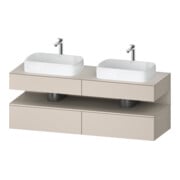 Duravit Waschtischunterschrank Qatego 160x55x60cm, T m/ta m, Pl, B bs, B