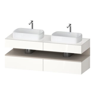 Duravit Waschtischunterschrank Qatego 160x55x60cm, T m/we g, Pl, B bs, B